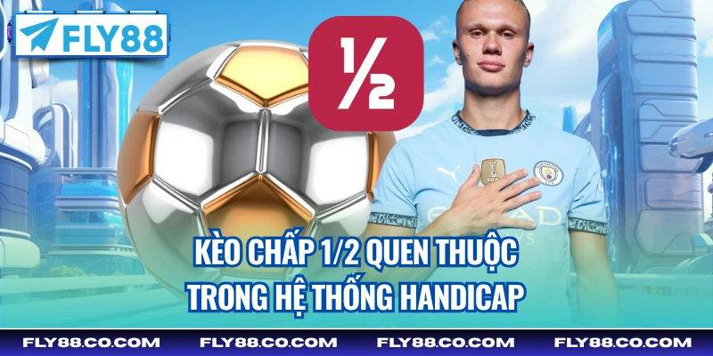 Kèo chấp 1/2 quen thuộc trong hệ thống Handicap